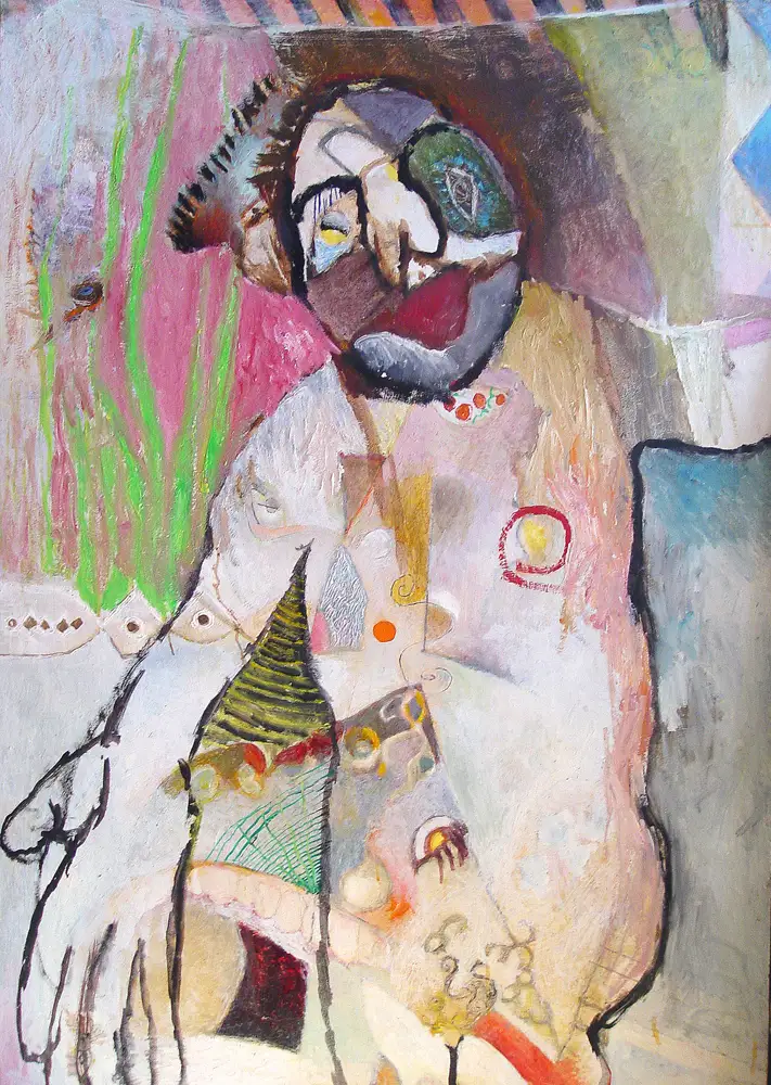 Figure — portrait oil painting by Krzysztof Doniewski